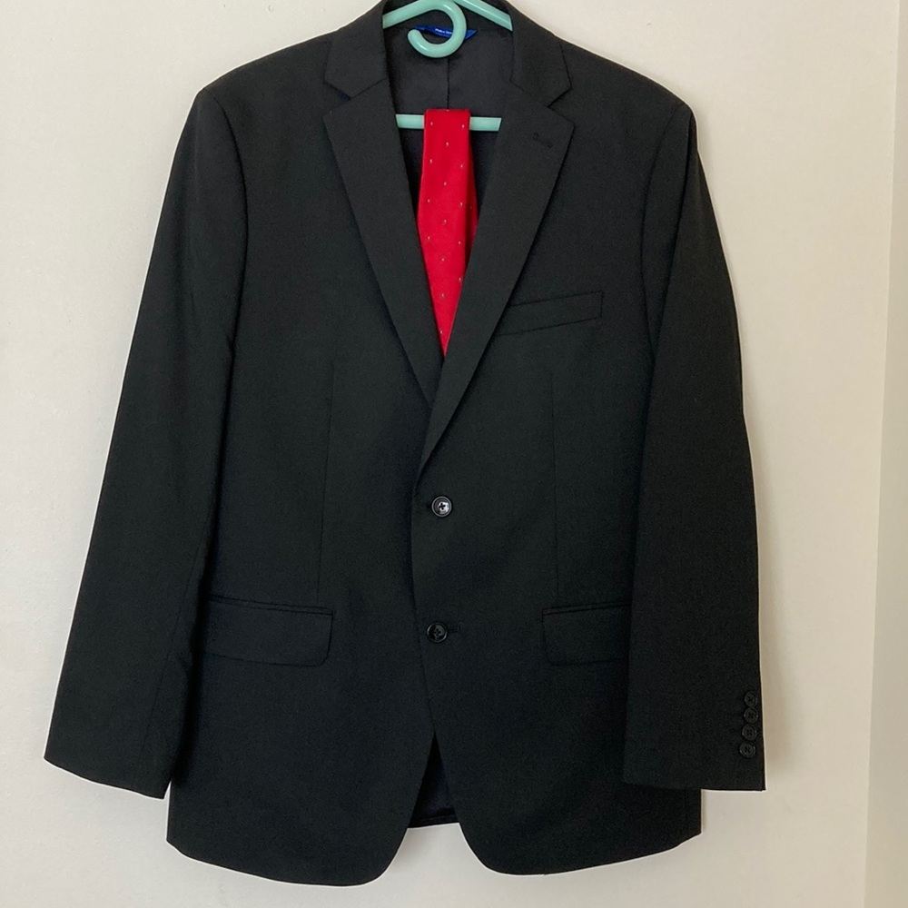 Black suit jacket size 42R Slim fit